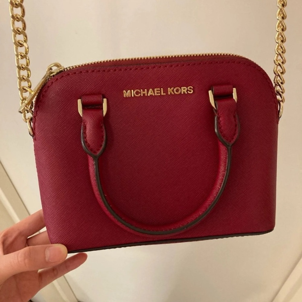 Michael Kors Small Red Crossbody